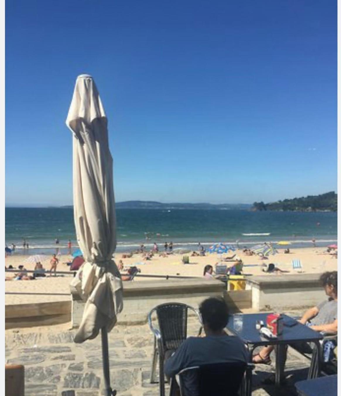 Apartamento A Pie De Playa En Mino Kültér fotó